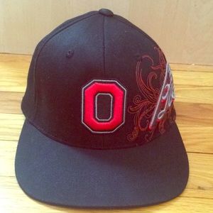 Ohio state flat bill hat
